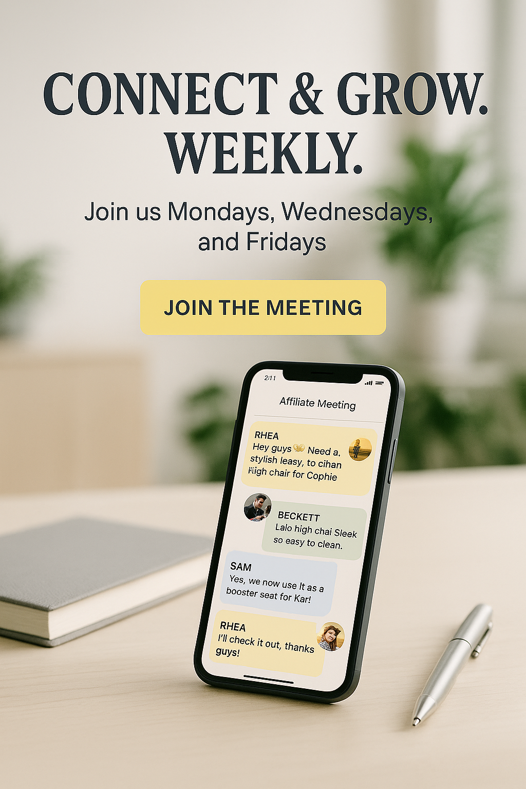 Join the TKO affiliate meetings